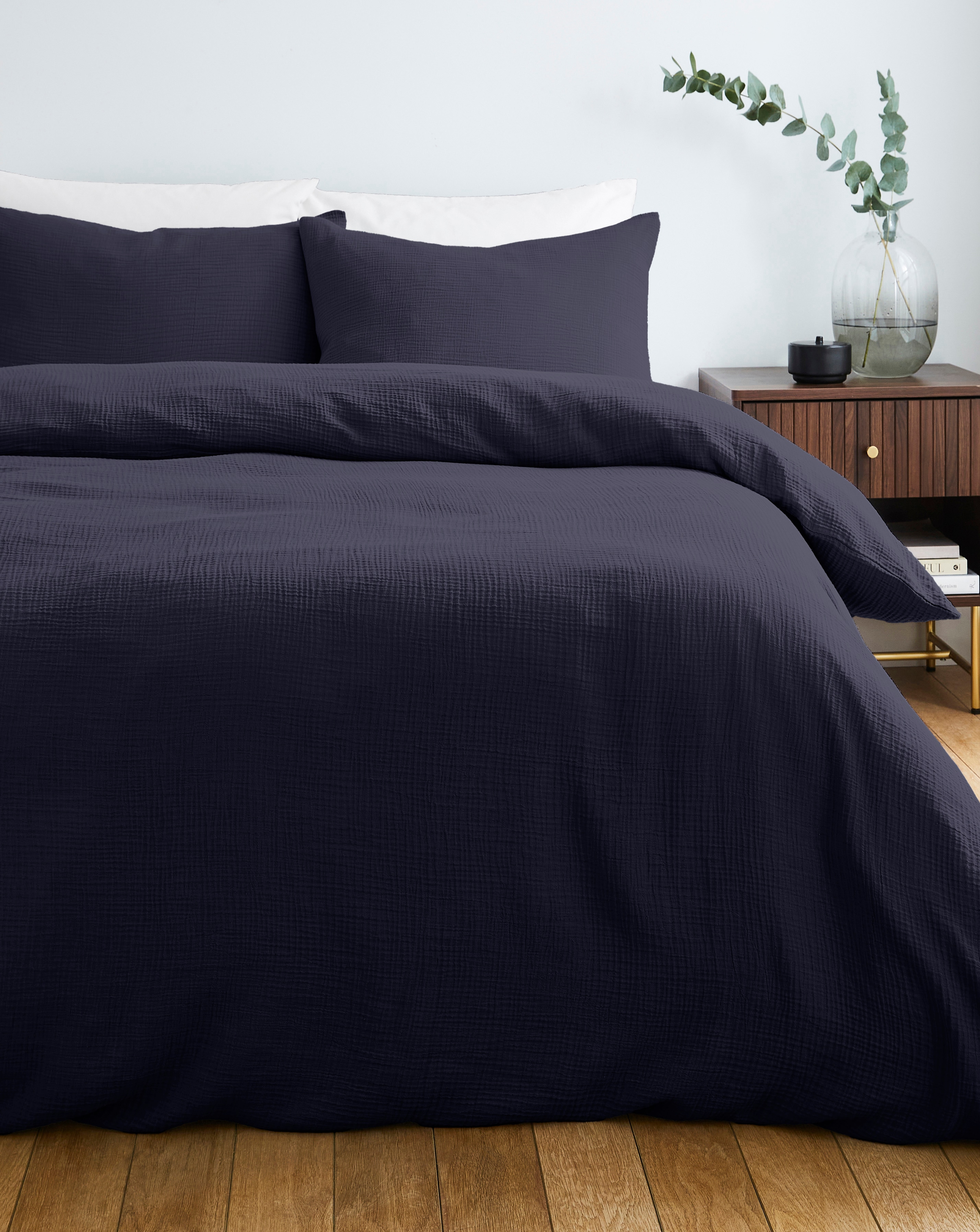 Cotton Crinkle Muslin Duvet Set