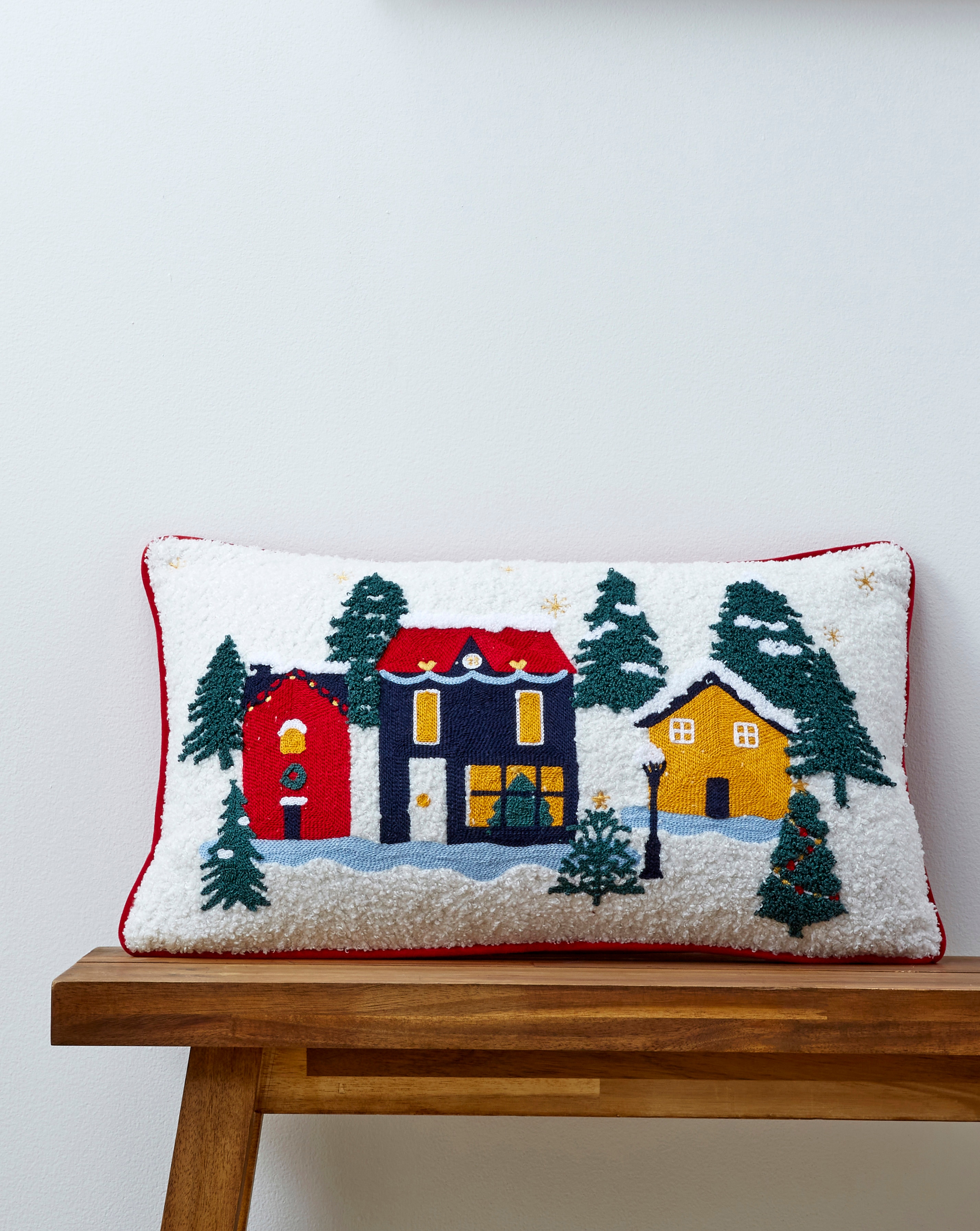 Christmas Village Cushion