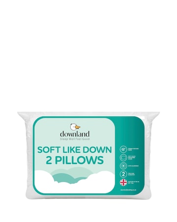 Downland Soft Like Down Pair of Pillows