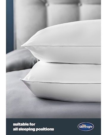 Silentnight 2 Pack Duck Feather & Down Anti-Allergy Pillows