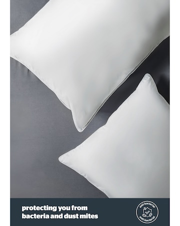Silentnight 2 Pack Duck Feather & Down Anti-Allergy Pillows