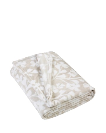 Catherine Lansfield Brooke Floral Throw
