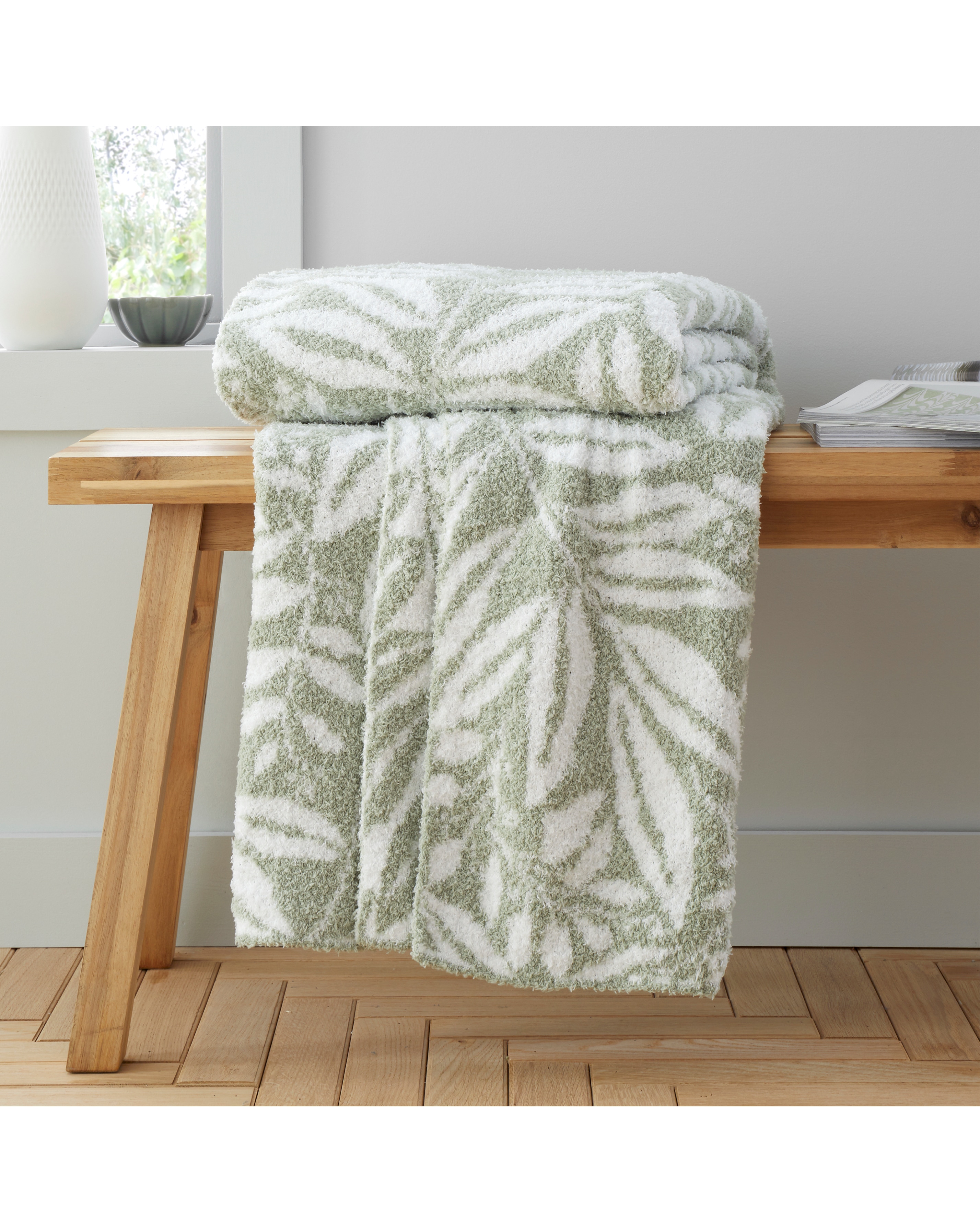Catherine Lansfield So Soft Sorrel Throw