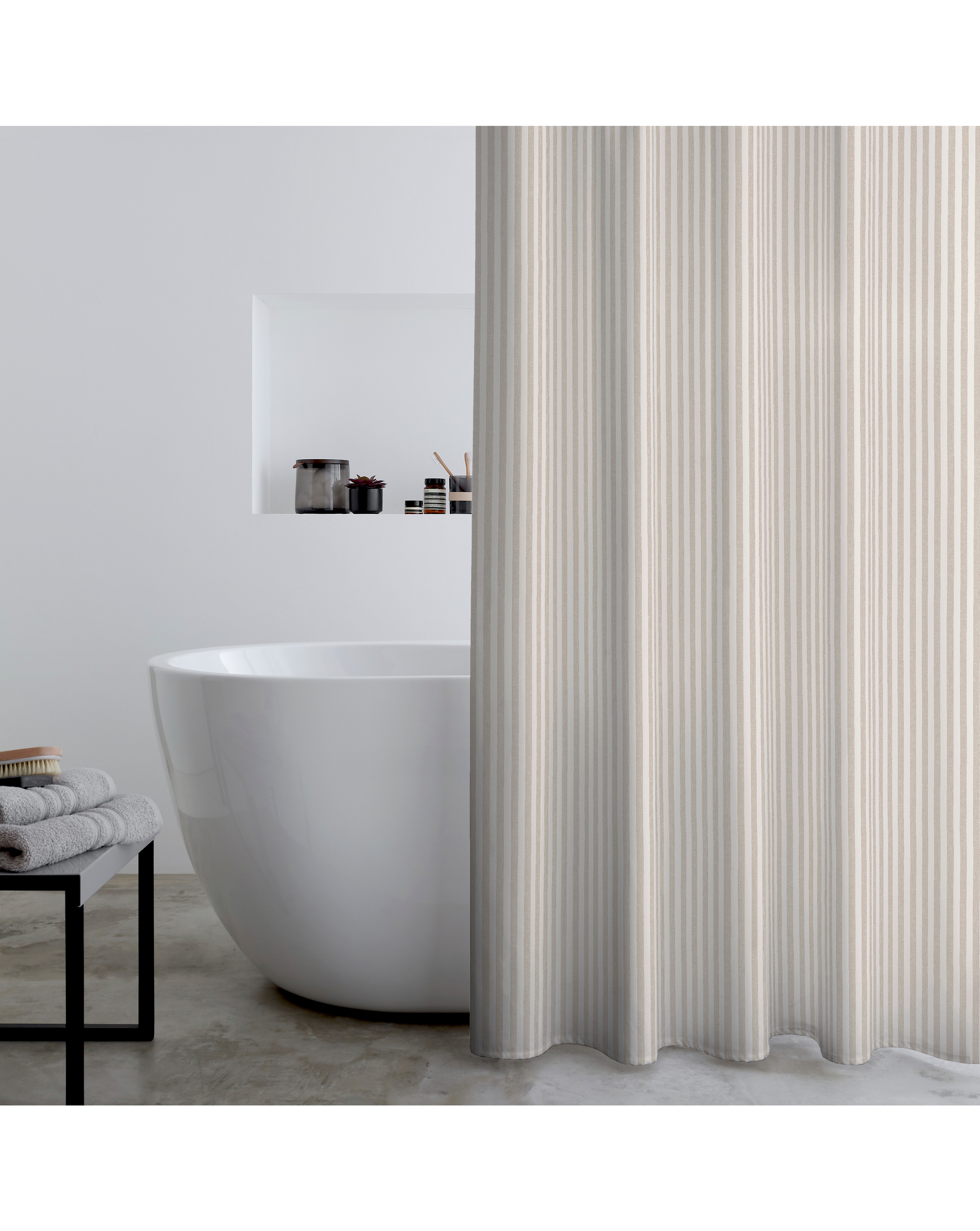 Timeless Stripe Shower Curtain