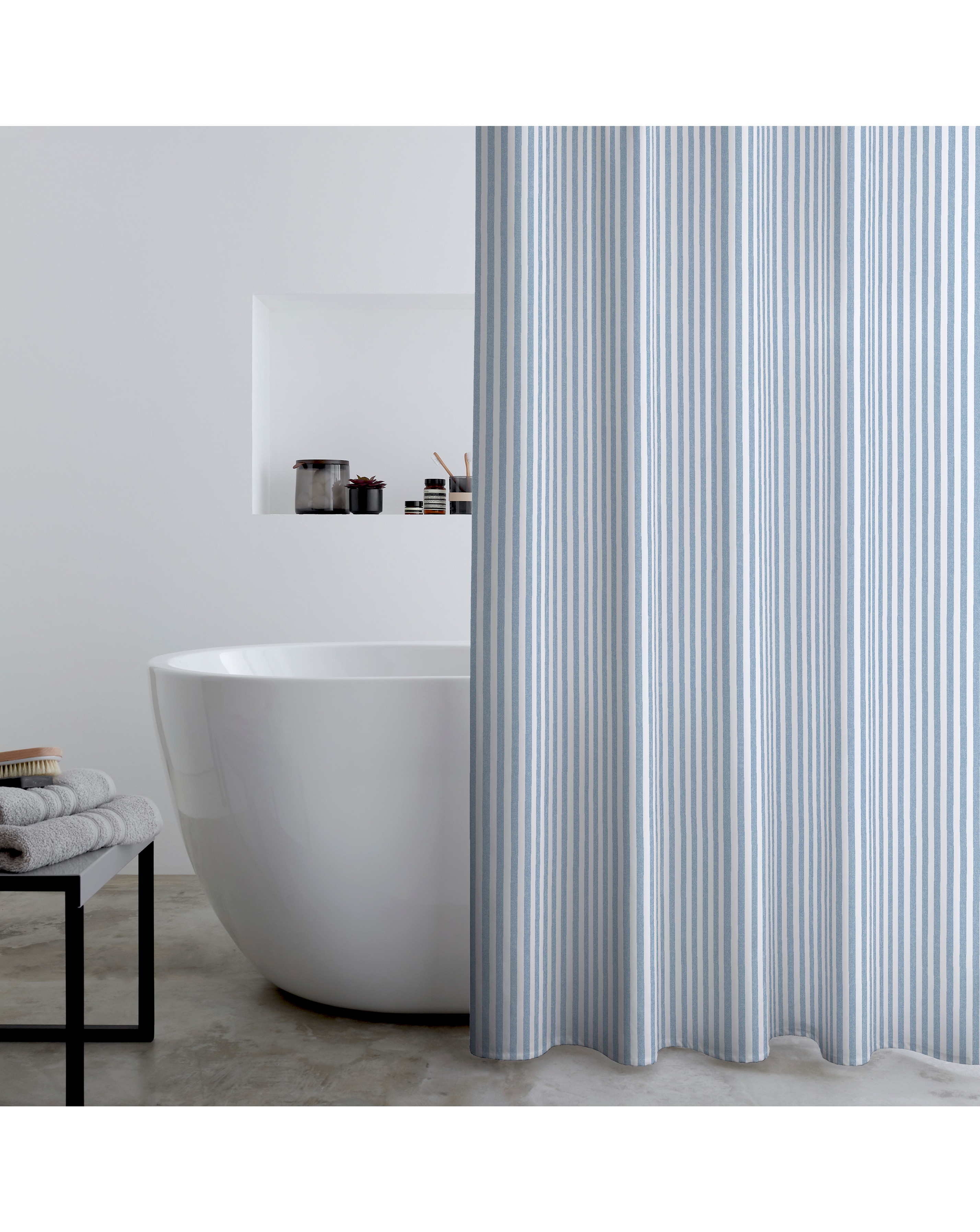 Timeless Stripe Shower Curtain