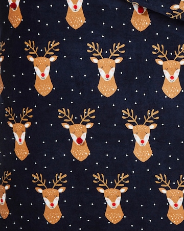 Reindeer Fleece Duvet Cover Set
