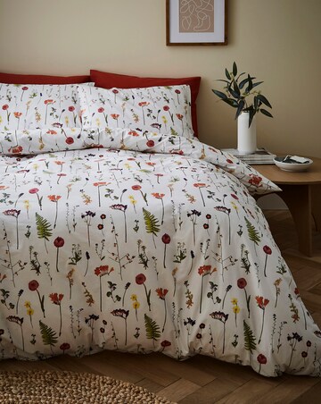 Pressed Flower Duvet Cover Set