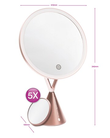 Rio HD Illuminated Make Up Mirror