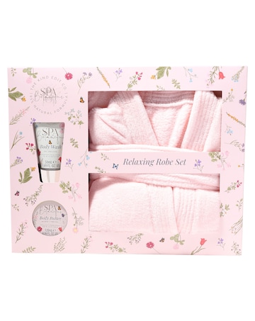 The Kind Edit Co. Spa Botanique Robe Set
