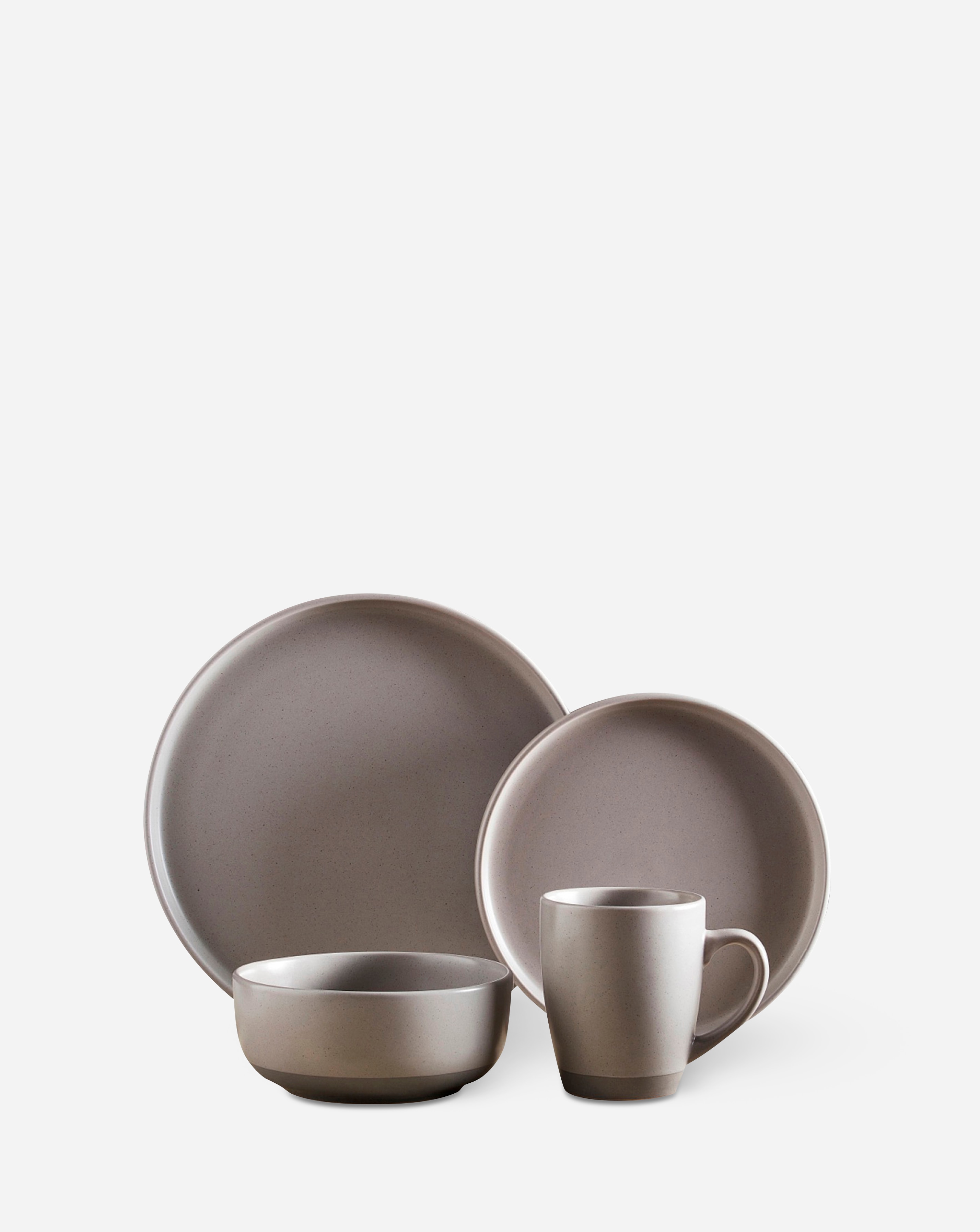Barbary & Oak Avena Dinner Set Grey
