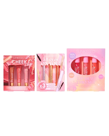 Sunkissed Lip, Cheek & Eyes Trio Bundle